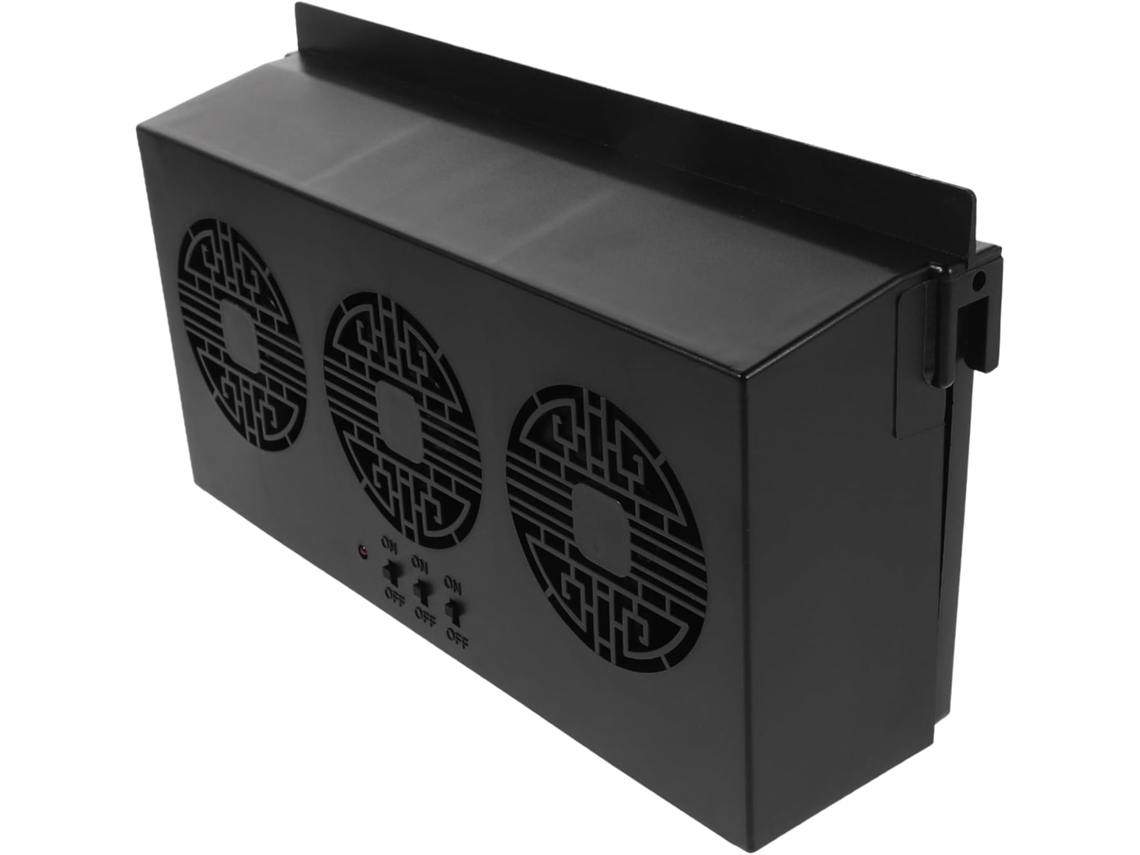 Conjunto De 1 Ventilador Exaustão Para Carro Popetpop, Em Liga Plástica, Preto