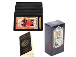 Baraja De Tarot Rider Con 78 Cartas Juego De Adivinación Del Futuro En Caja Colorida