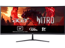 Monitor Gaming ACER UM.CE0EE.014 (34'' - Ultrawide - 1 ms - 120 Hz)