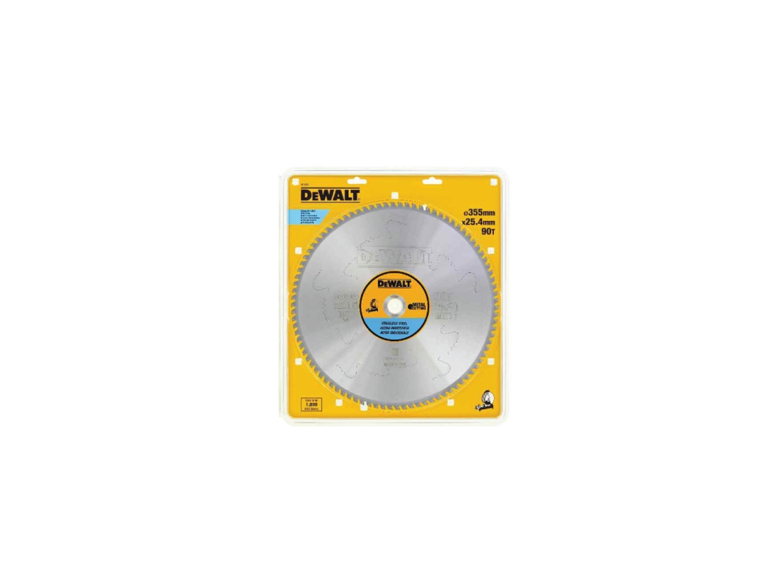 Lâmina para Serra Circular Estacionária DEWALT (355x25.4 mm - 90D)