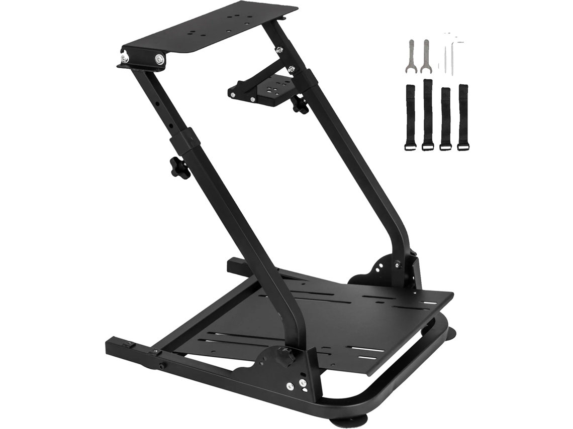 Suporte Para Volante De Corrida, Totalmente Ajustável, Construção Em Aço Durável Oem