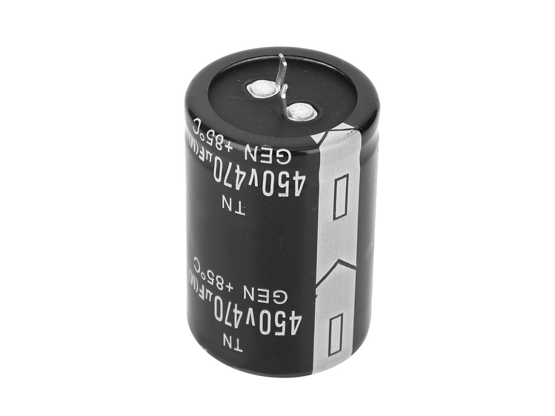 4 Capacitores Eletrolíticos De Alumínio 450v 470μf