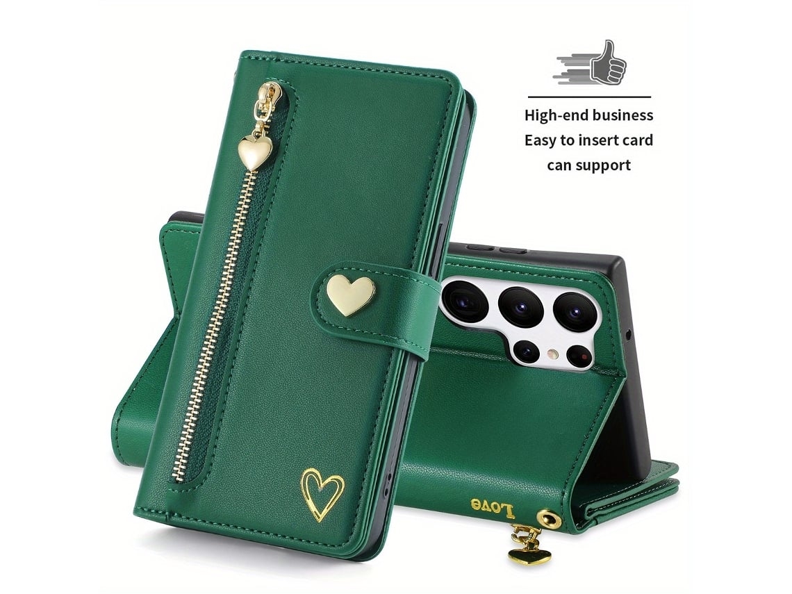 Capa Para Iphone16 Plus Verde Oscuro Veanxin