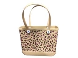 Bolsa de Mão Eva Pequena, Casual, com Furos, para Praia, Esportes, Compras, Viagens, Khaki S/MARCA
