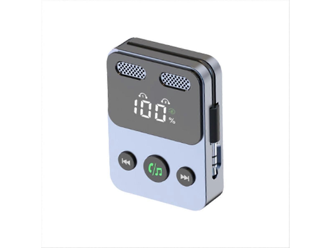 Br17 Adaptador Transmissor E Receptor Bluetooth 5.3 2 Em 1 Com Conector De 3,5 Mm