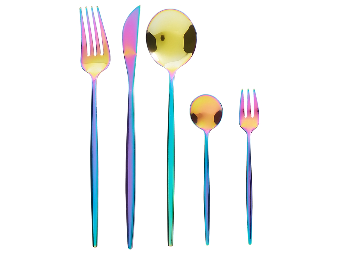 Conjunto de talheres Multicolor RIGATONI