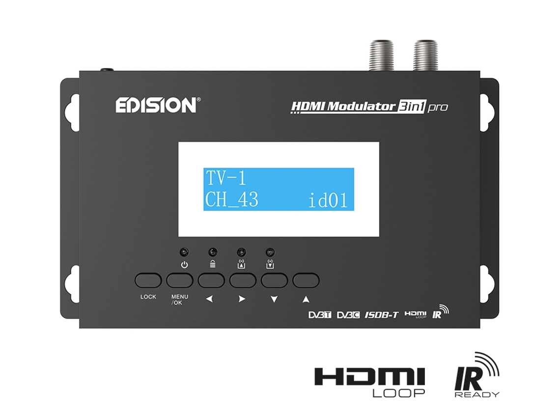 Modulador Hdmi Edision 3in1 Pro