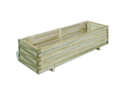 Raised Bed, Raised Beds Vidaxl Marrom Madeira (120 X 40 X 30 Cm)