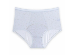 2026 calcinhas Altas Anti fugas Ultra Delgadas de Seda de Gelo para Mulher Tamanhos L 5xl Azul