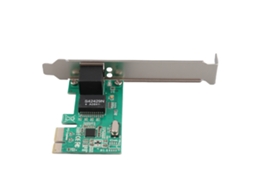 Cartão De Rede Pcie 10m 100m Ethernet Com Interface Pci Express X1 Para Pc Desktop Luz Dourada