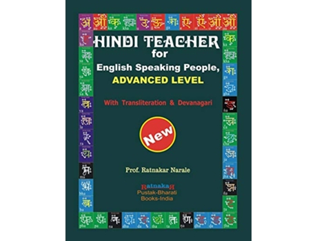 Livro Hindi Teacher for English Speaking People Advanced Level de Ratnakar Narale Sunita Narale (Inglês)
