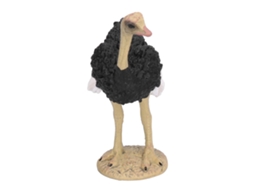 Modelo de avestruz Ats, figura selvagem simulada, coleção educacional, propósito didático 627