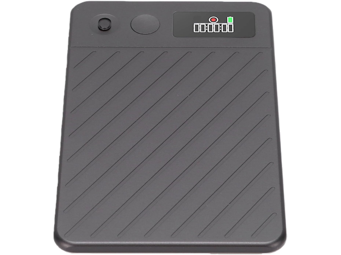 Gravador de Voz Sxhlseller com IA, Gravador de Dispositivo Ativo para Exibição de Voz, Aplicativo de Controle Numérico e Reuniões.