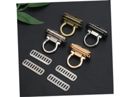 Conjunto De 4 Cadeados Jojofuny Com Sistema Travamento Para Bagagem, Acessórios De Fechadura Em Metal Fundido
