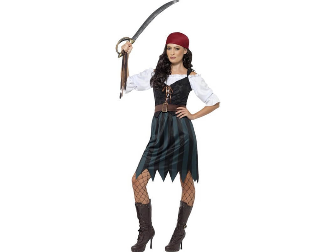 Fato de Mulher DISFRAZZES Pirata Marinheira (Tam: XL)