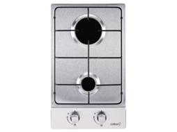Placa de Gás CATA GI 3002 X (Gás Natural - 52 cm - Inox)