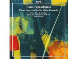 CD Boris Papandopulo: Piano Concerto No 3 & Violin-Papandopulo / Triendl / Zhu / Matvejeff