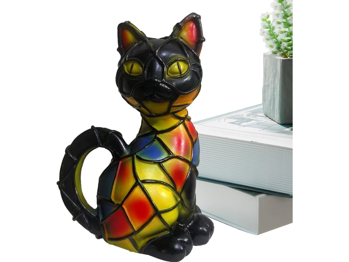 Mesa de centro em formato de animal, luminária de mesa decorativa