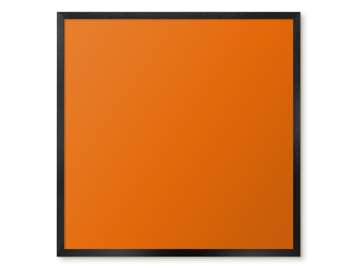 Magnetic Board Vintage Yellow For The Living Room Espelharte (50x50 Cm)