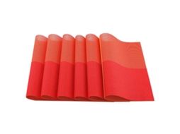 Conjunto de 6 Bases de Vinil Resistentes Ao Calor NEVEANCE