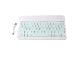 Aetheria mini Teclado Sem Fio 10 Polegadas Ultrrafino Portátil com Estrutura de Tesoura Verde
