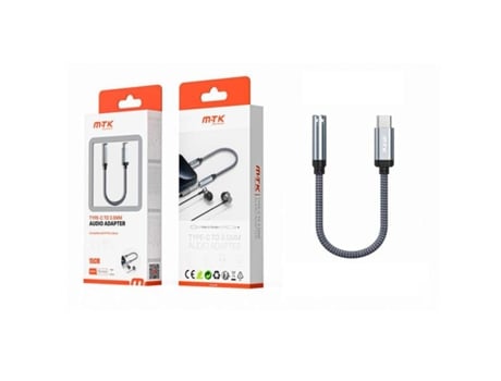 Tb1808 Gr Luxury Gri Adaptador Ub C A Jack 3.5mm Jc
