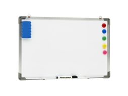Quadro de Escrita Magnético 50x35 Cm Aço Branco MAISON EXCLUSIVE