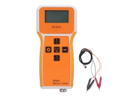 Testador de baterias Primerox com resistor interno e medidor de tensão digital portátil de alta precisão 200 Ω 100 V