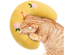 Almofada Para Gatos, Almofada Formato U, Descansar E Brincar
