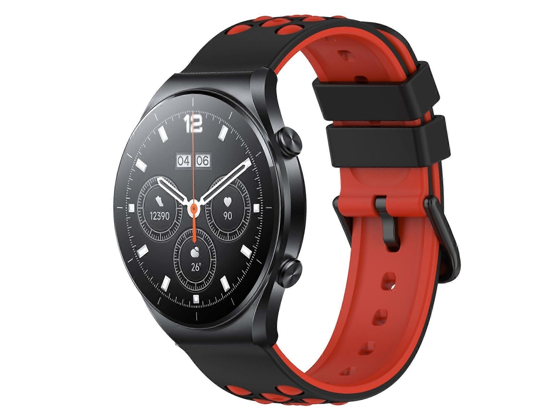 Pulseira De Silicone Poroso Bicolor De 22 Mm Para Xiaomi Mi Watch S1 Pro