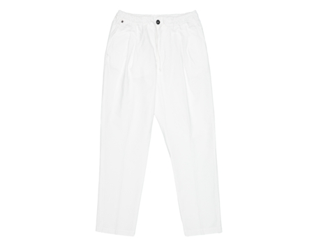 Calças De Homem Messagerie New Holmes Off Algodão Branco (48)