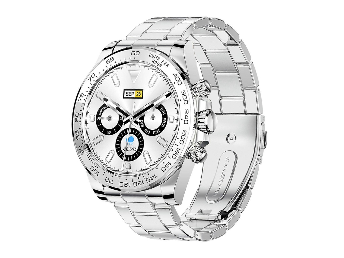 Smartwatch AW13 com tela de 1,3 polegadas e monitor de frequência cardíaca para iOS e Android VONKELIOS