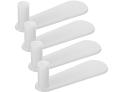 Conjunto De 4 Peças Apoio Para Os Pés Com Pressão, Ideal Para Mosquiteiros Resistente E Leve, Perfeito Para Instalação
