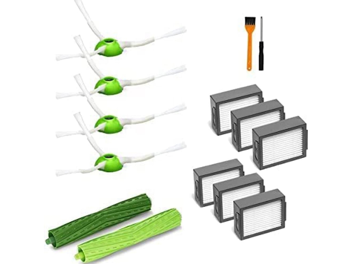 Acessórios de Aspirador Peças de reposição Escova principal Escova lateral Filtro Hepa compatível I7 E5 de pó