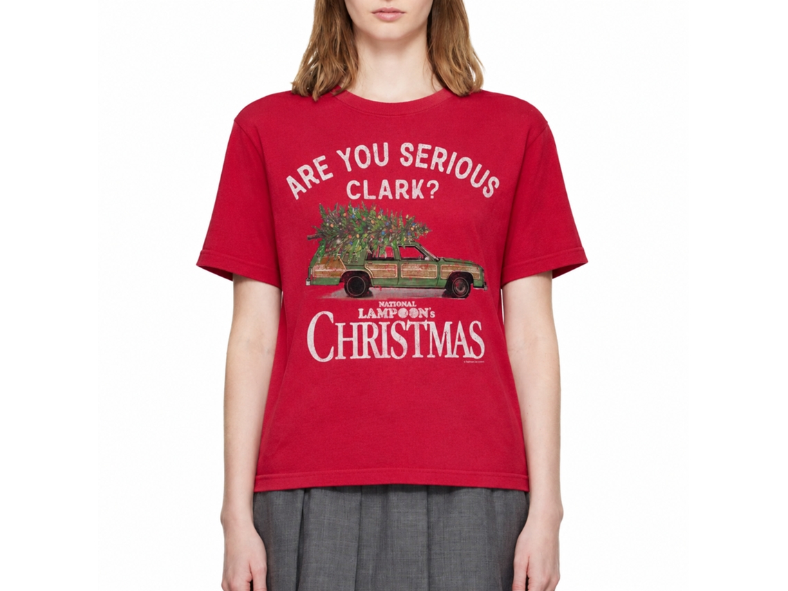 Rockinstone National Lampoon's Christmas Vacation You Serious Clark Shirt Size:xl