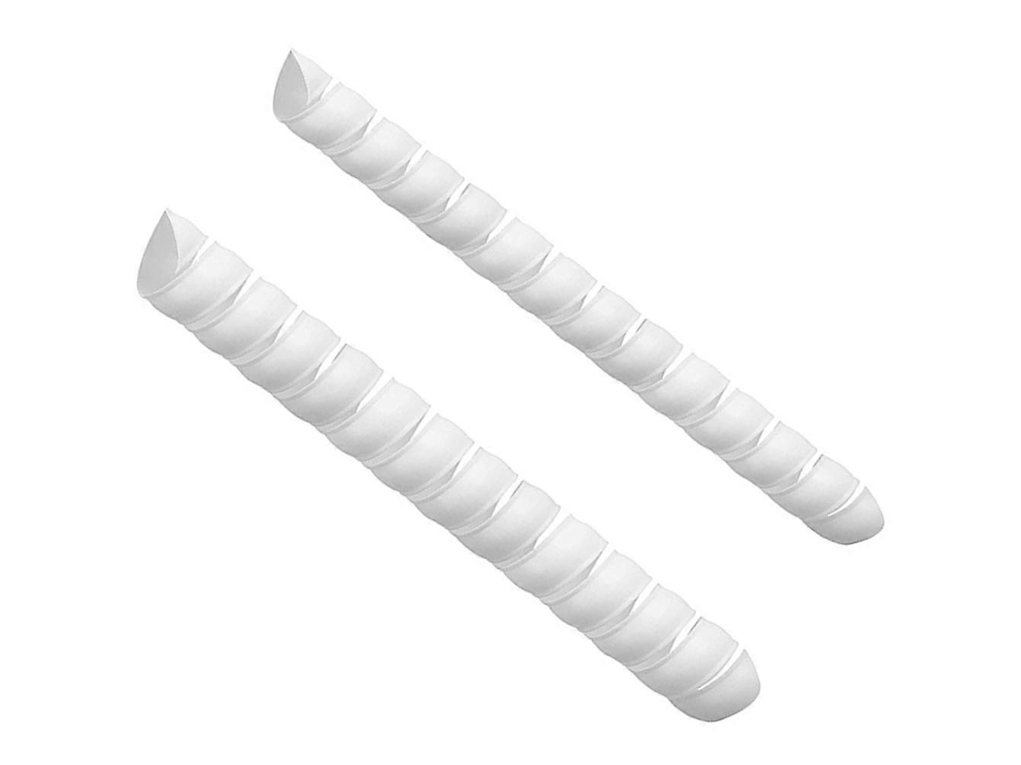 Conjunto de 10 protetores de tronco de árvore brancos para defesa contra animais NOSTALGIA88