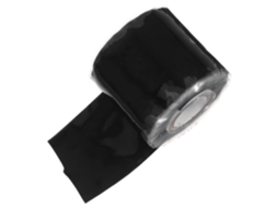 Fita Isolante De Silicone Preta, 1 Rolo, Resistente A Altas Temperaturas