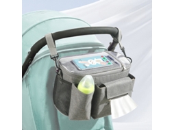 Saco Organizador Carrinho Universal, Porta-copos Cinzento Panoona