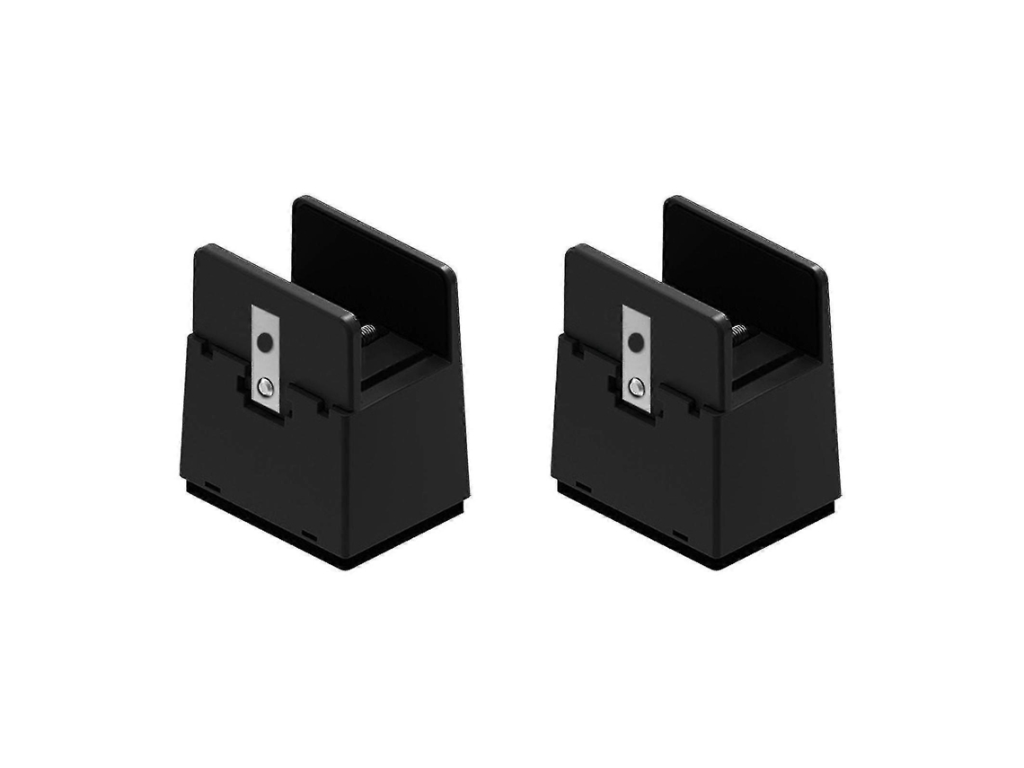 Elevadores De Pernas Para Móveis, Poderosos, Ajustáveis, Extensores De Pernas Para Mesa De Centro, Sofá, Preto2 Peças Slowmoose