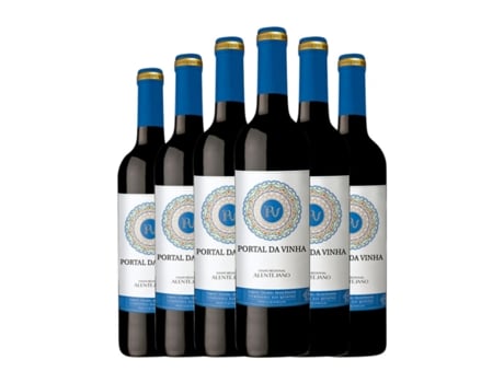 Vinho COMPANHIA DAS QUINTAS Portal da Vinha Red Alentejo (0.75 L - 6 Unidades)