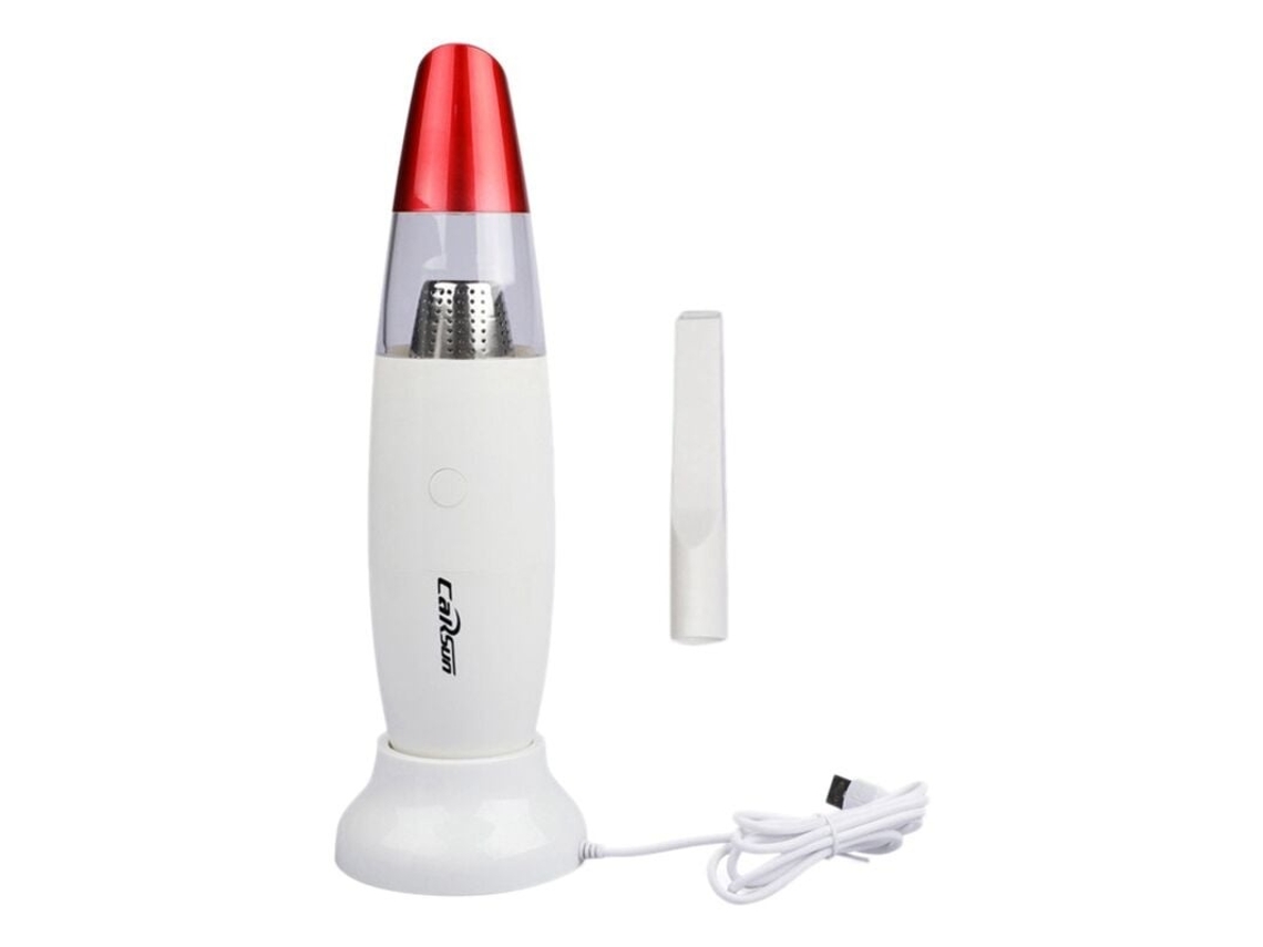 Lurelia Aspirador Portátil Para Carro, 4000 Pa, 40 W, 5 V, Usb, Seco/húmido, Vermelho
