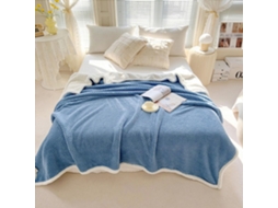 Manta de Lã Berbere Fansu Cor Sólida Super Macia e Fofa Ideal para Cama Lençóis o Inverno 200x230cm, Macio, Qu