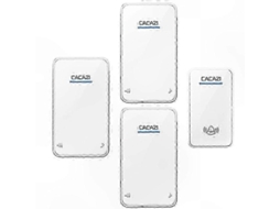 Sistema De Campainha Sem Fio Inteligente Com Alertas Remotos E Design À Prova D'água Para Notificações De Segurança Residencial.
