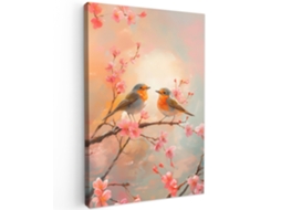 Impressao Em Tela Robins - Ornamentais - Bouquet Em Flor 20x30