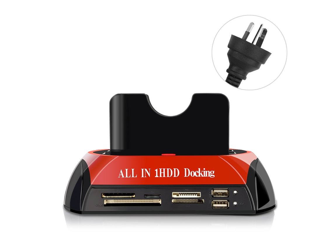 Dock De Disco Rígido (suporta Interfaces Sata/ide, Usb3.0, Discos Rígidos De 2.5 Polegadas/3.5 Polegadas)