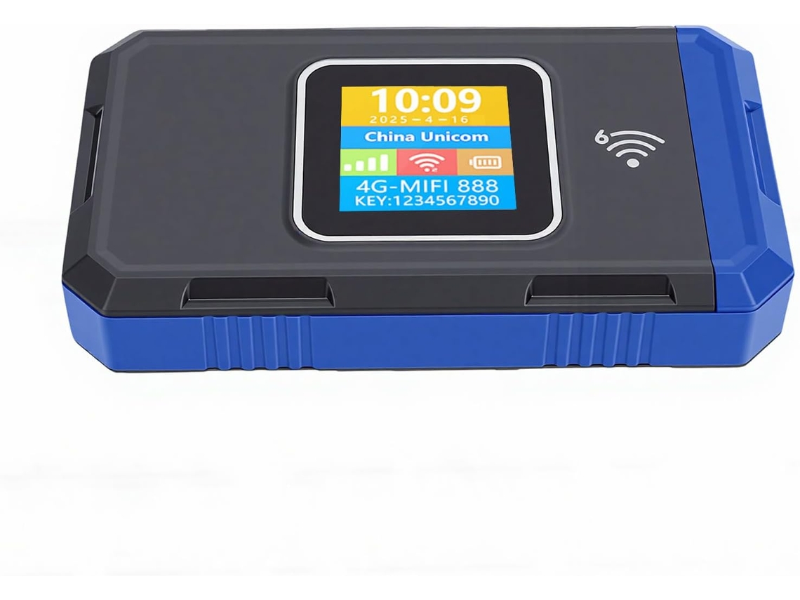 Roteador Wi-fi Portátil 4g De 300 Mbps, Ponto Acesso Móvel Com Slot