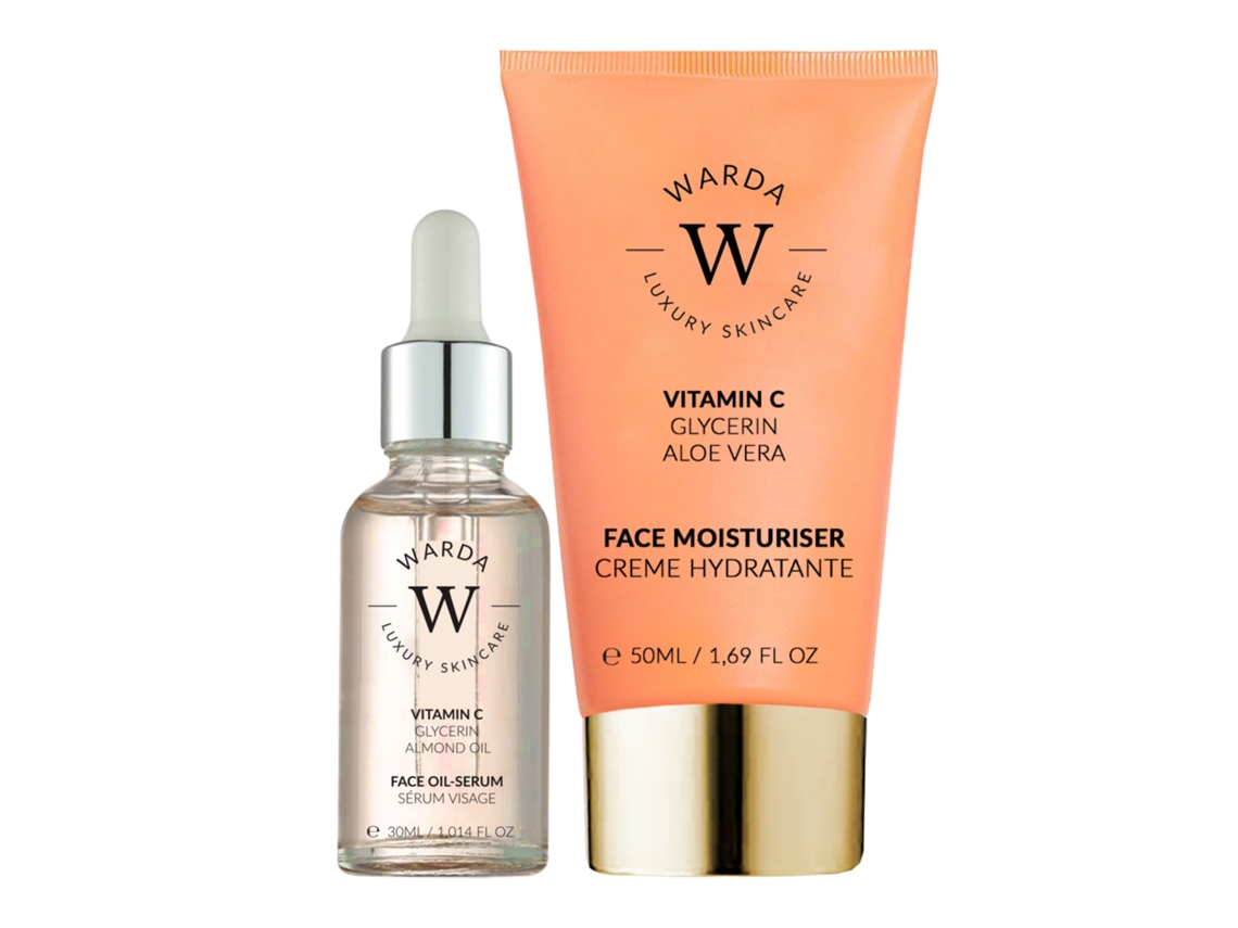 Hidratante Vitamina C Glow Boost 50ml + Óleo-sérum Vitamina C Glow Boost 30ml
