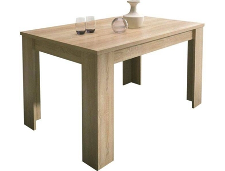 Mesa de Refeição HOMESOUTH Cambria Claro (Melamina - 138 x 76 x 88  cm)