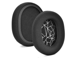 Almofadas Zruxe Para Auscultadores Steelseries Arctis 3/5/7/9/1/pro (2 Unidades, Espuma De Memória, Pretas)