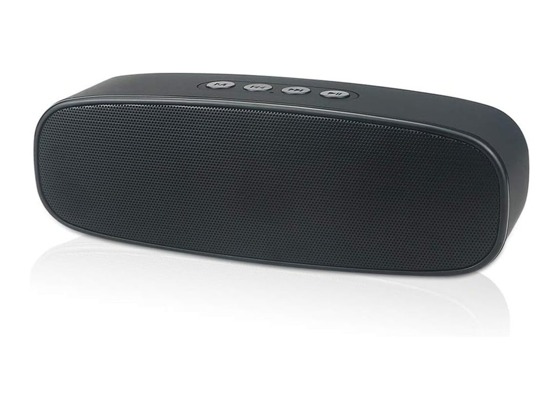 Altifalante Bluetooth Sem Fios Com Entrada Aux/usb/tf Portátil Sc212 Preto Yizhood